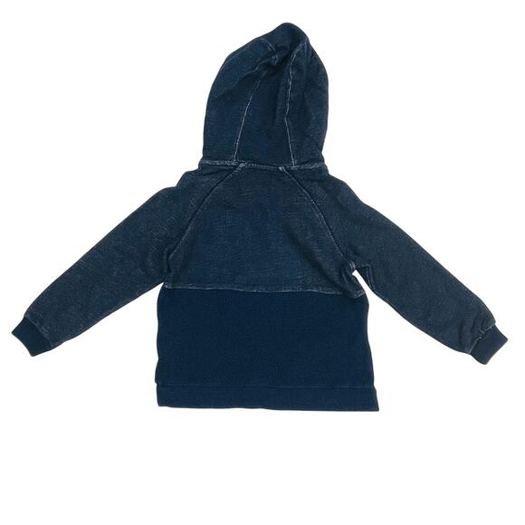 NWT Me & Henry 12/18M Navy James Hooded Top - Picture 2 of 5